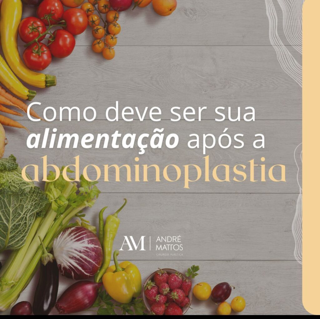 Alimentação pós abdominoplastia